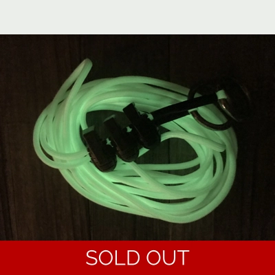 Glow In The Dark 12' Distance Stick Marker Cord 3 Grenade Markers